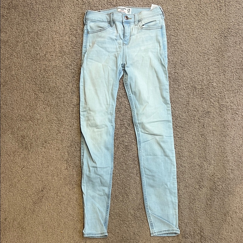 Abercrombie Kids Sky Blue Denim Jeans